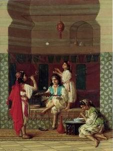 unknow artist Arab or Arabic people and life. Orientalism oil paintings 210 oil painting image